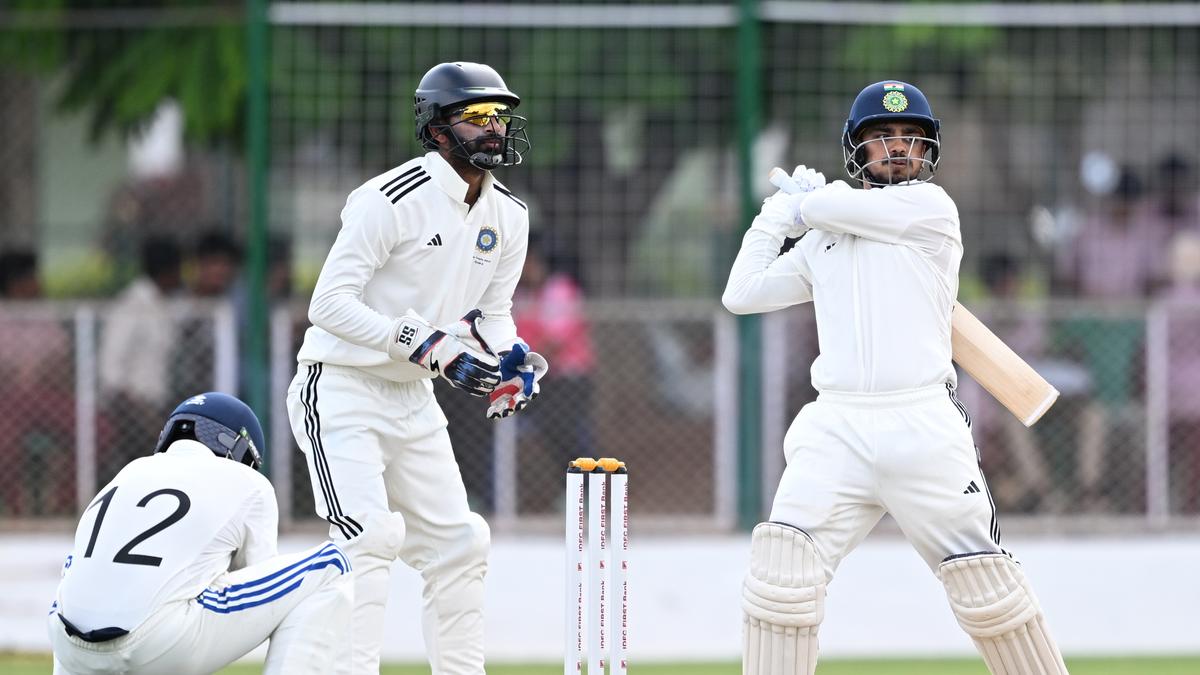 Duleep Trophy: Ishan Kishan’s hundred propels India-C to 357 for five 