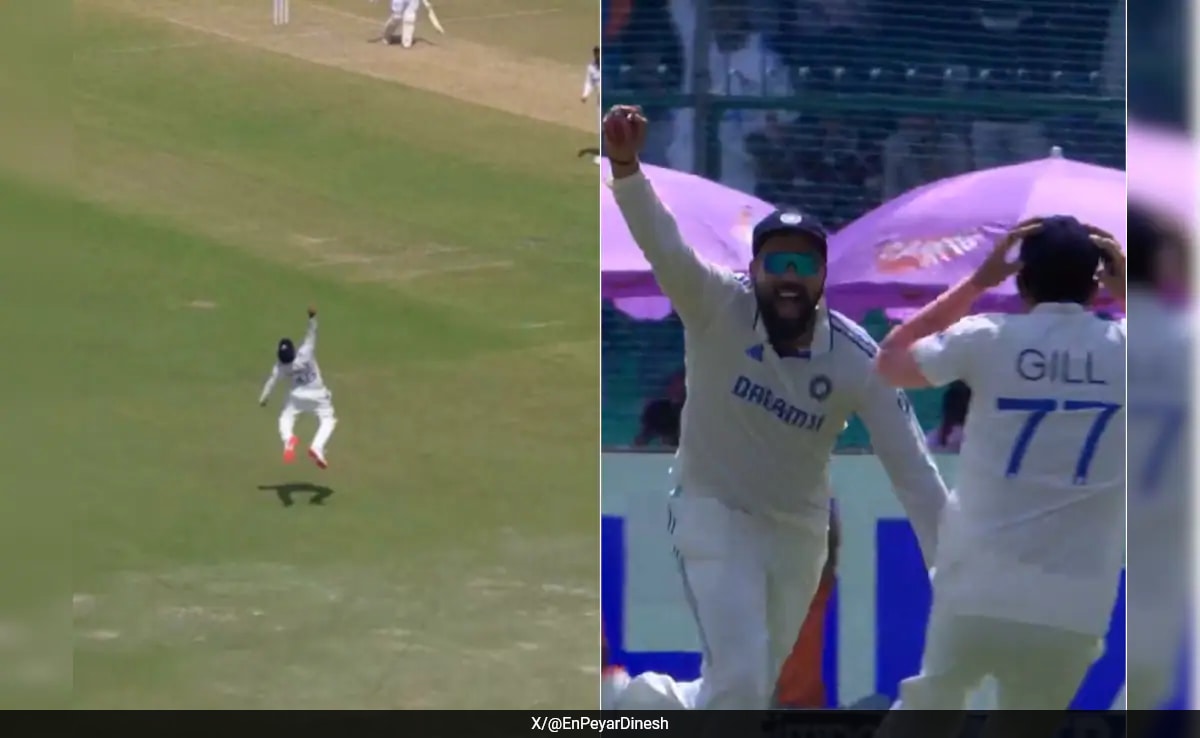 Rohit Sharma Plucks One-Handed Scorcher, Team India Players In Disbelief. Watch
