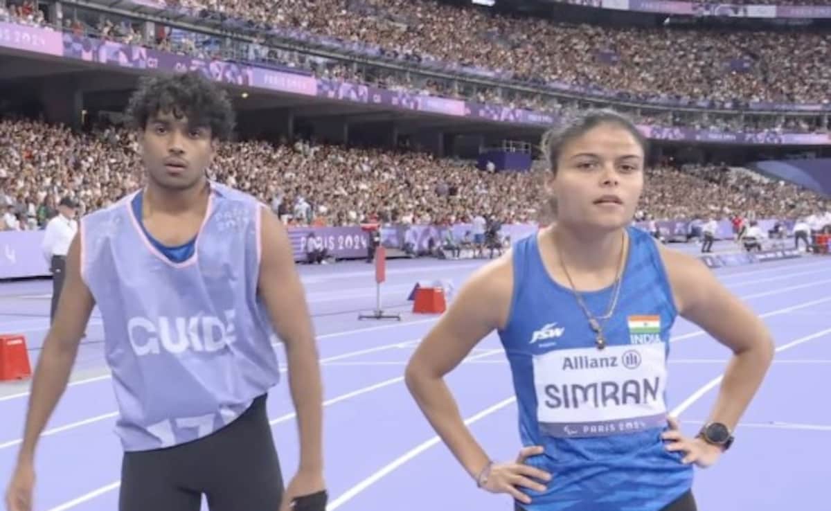 Paris Paralympics 2024: Simran Enters Final Of Women’s 200m T12 Race