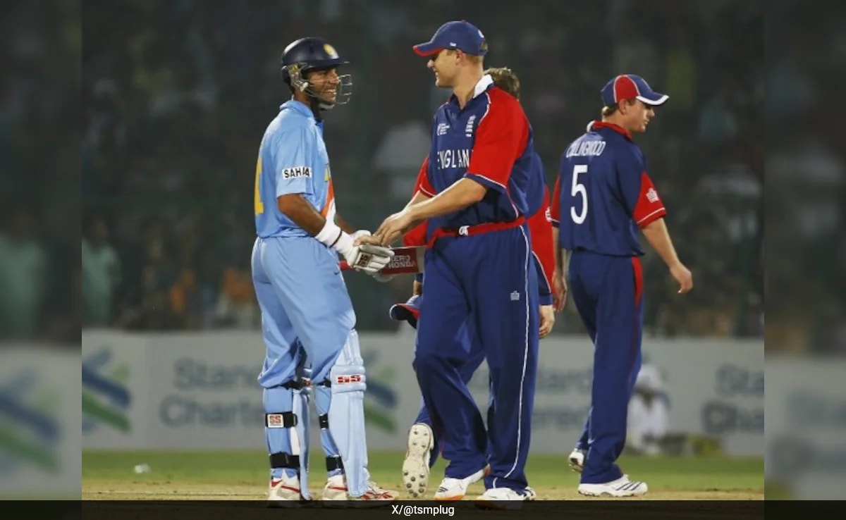 “Kind Of Spat On Me”: Yuvraj Singh On Face-Off With Andrew Flintoff Before Smacking 6 Sixes In 2007 T20 World Cup