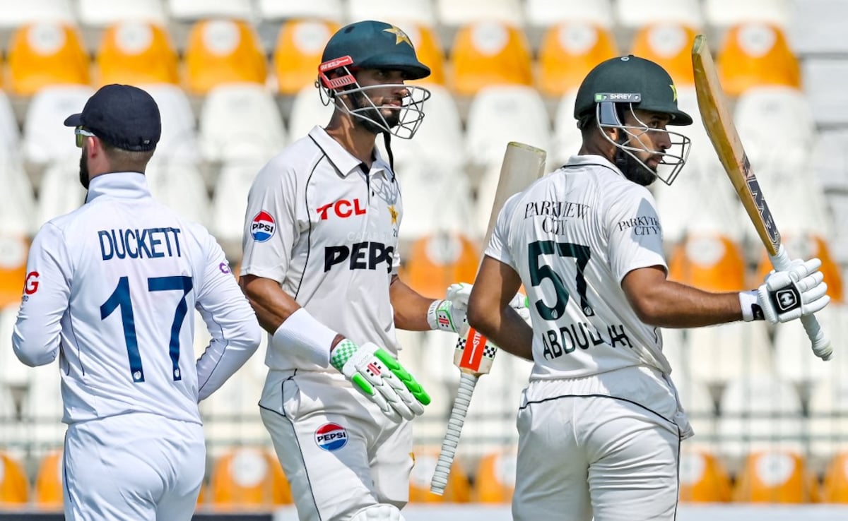 Shan Masood, Abdullah Shafique Centuries Lift Pakistan To 328-4 In First England Test