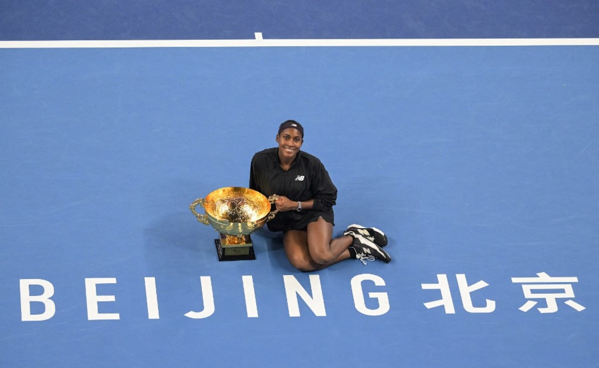 Ruthless Coco Gauff Beats Karolina Muchova In Straight Sets To Win China Open