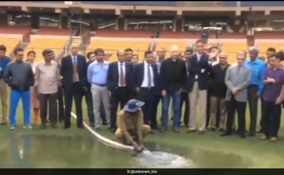 Amid Bengaluru Rain, Old Video Of M Chinnaswamy Stadium’s Stunning Drainage System Is Viral