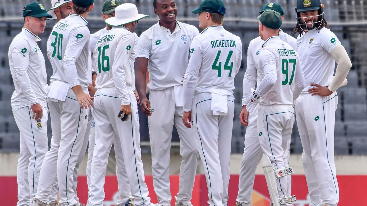 Rabada leads the way as South Africa win first test against Bangladesh