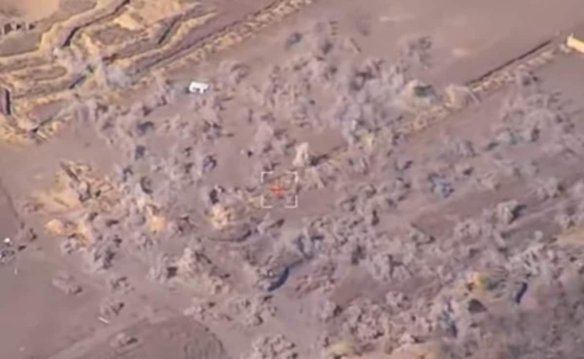 A Ukraine Drone Hovered Over Russian Troops. Then A Rocket Rained Fire