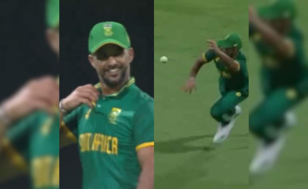 Coach JP Duminy Is Required To Field For South Africa vs Ireland, Makes Epic One-Handed Save. Watch