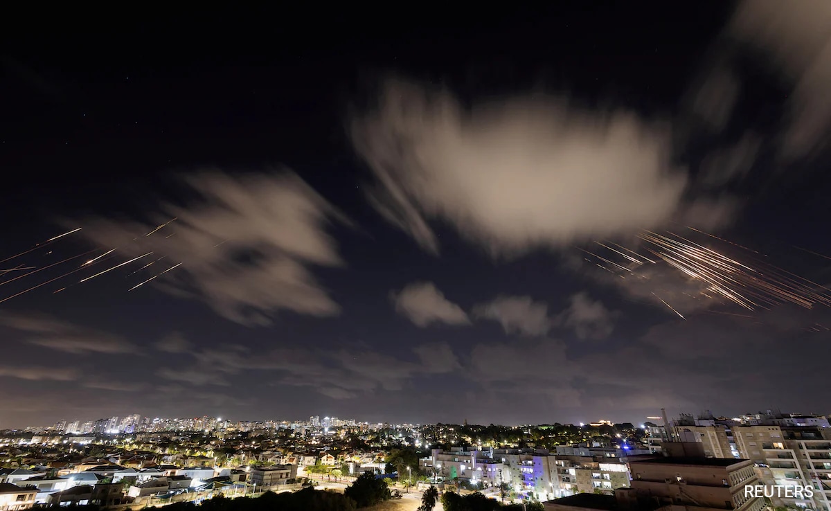 Iran Fired Around 180 Missiles At Israel, Says Israeli Military