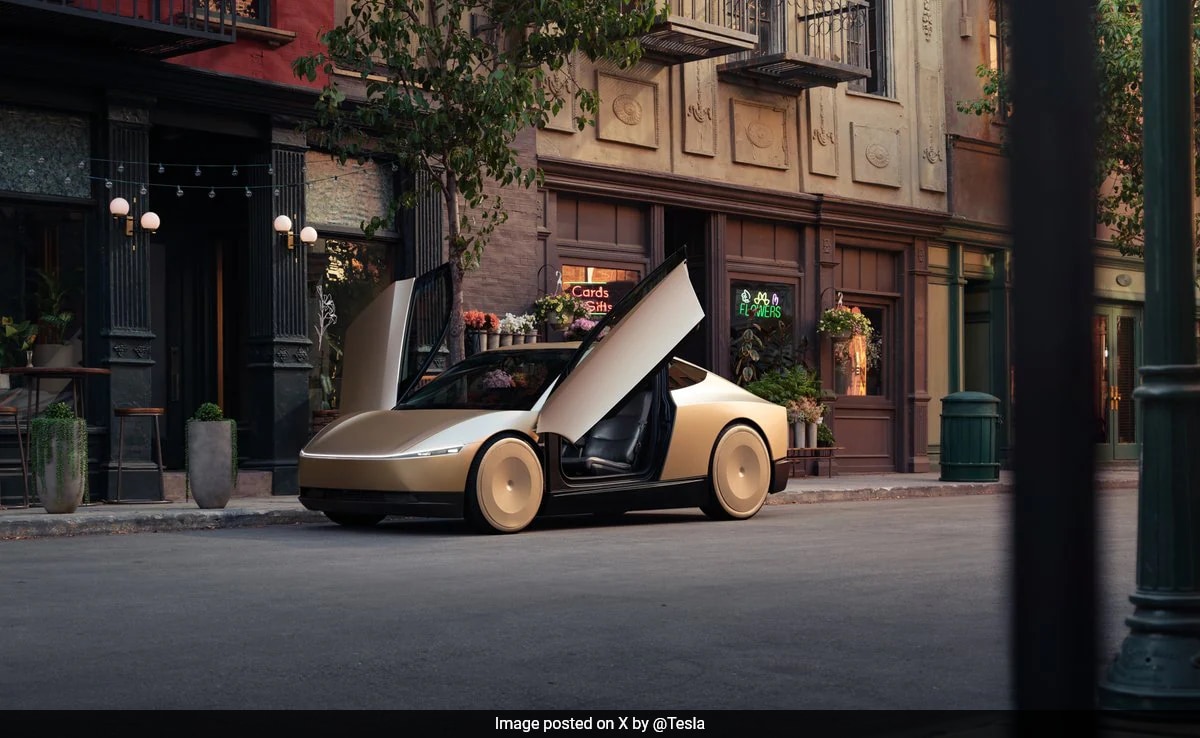 Elon Musk Unveils Robotaxi, Promises To Make It Available Before 2027