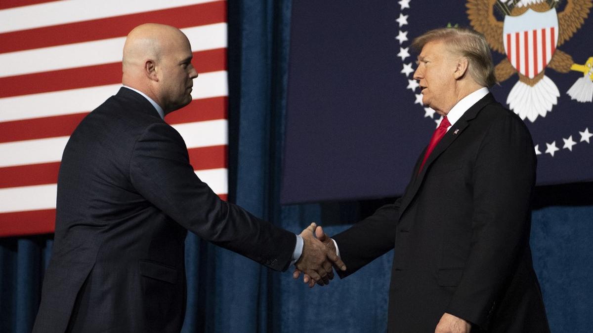 Trump chooses former acting Attorney General Matt Whitaker as NATO ambassador
