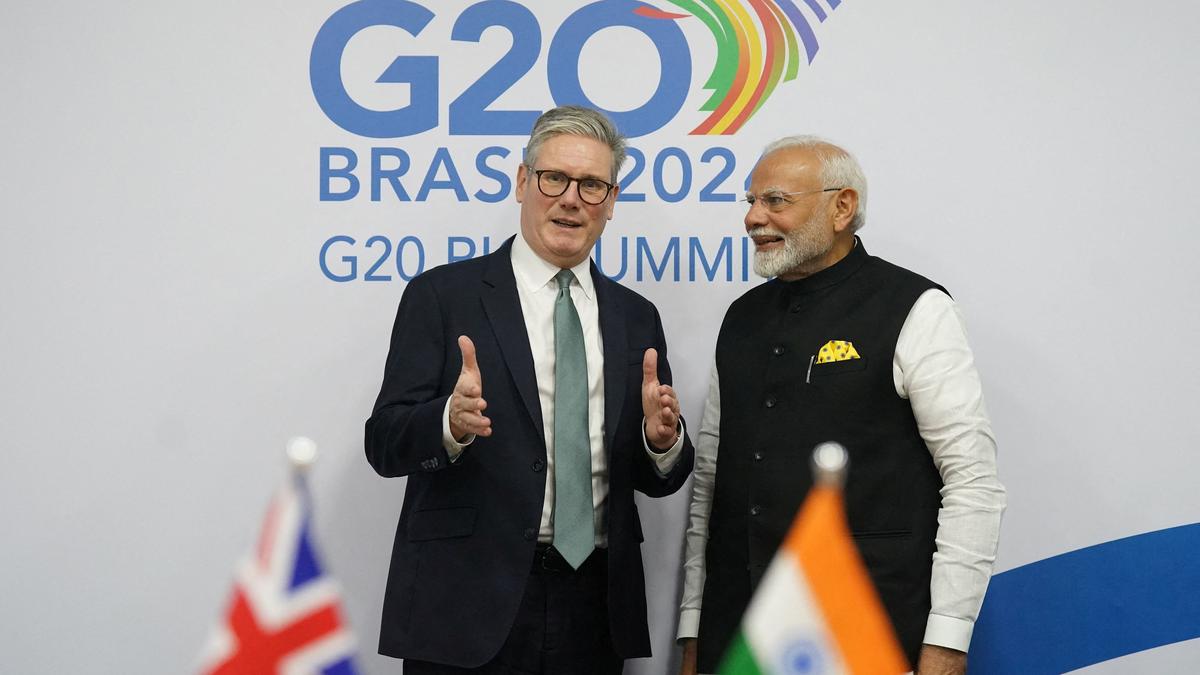 India, U.K. to re-launch trade talks in new year: Starmer