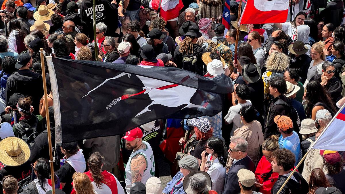 Thousands protesting New Zealand’s Indigenous bill set to march to parliament