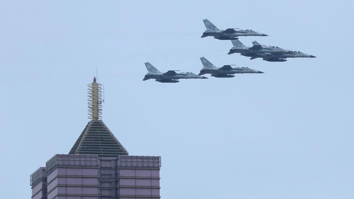 Taiwan holds air defence drill ahead of President’s Pacific trip