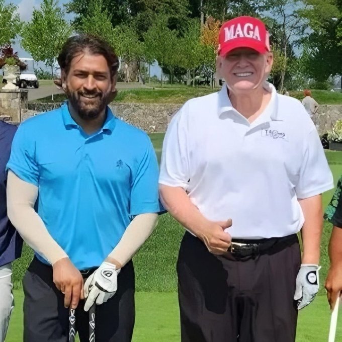 "Just 1 Golf Match With Dhoni..": Trump's Win Leads To 'Thala' Meme Fest