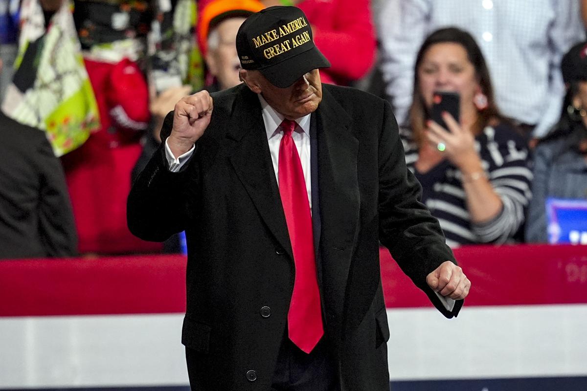 Watch: Donald Trump dances to “YMCA”