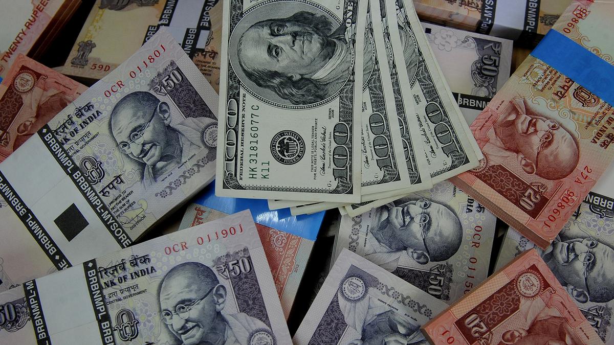 Rupee rises 6 paise to close at 84.44 against U.S. dollar