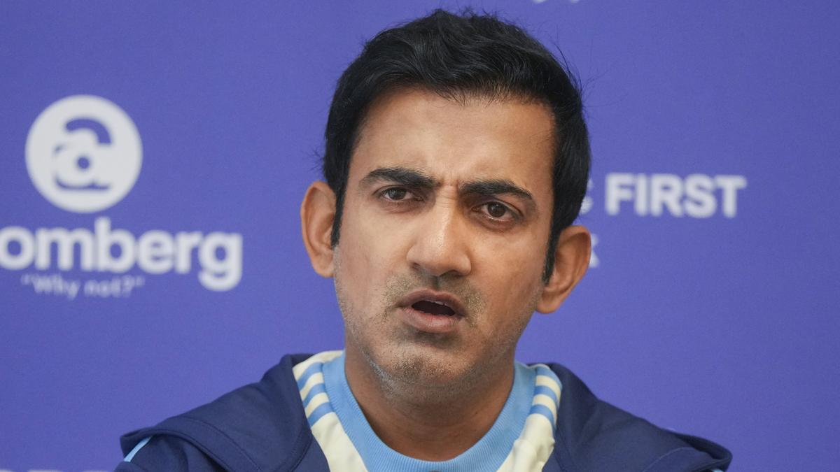 Head Coach Gautam Gambhir talks about team combination for the first Test in Perth against Australia on November 22