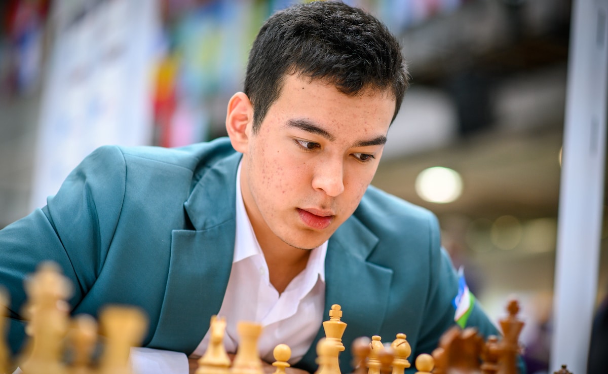 Abdusattorov Nodirbek Emerges Sole Leader; Magnus Carlsen, S L Narayanan Joint 2nd In Tata Steel Rapid Chess