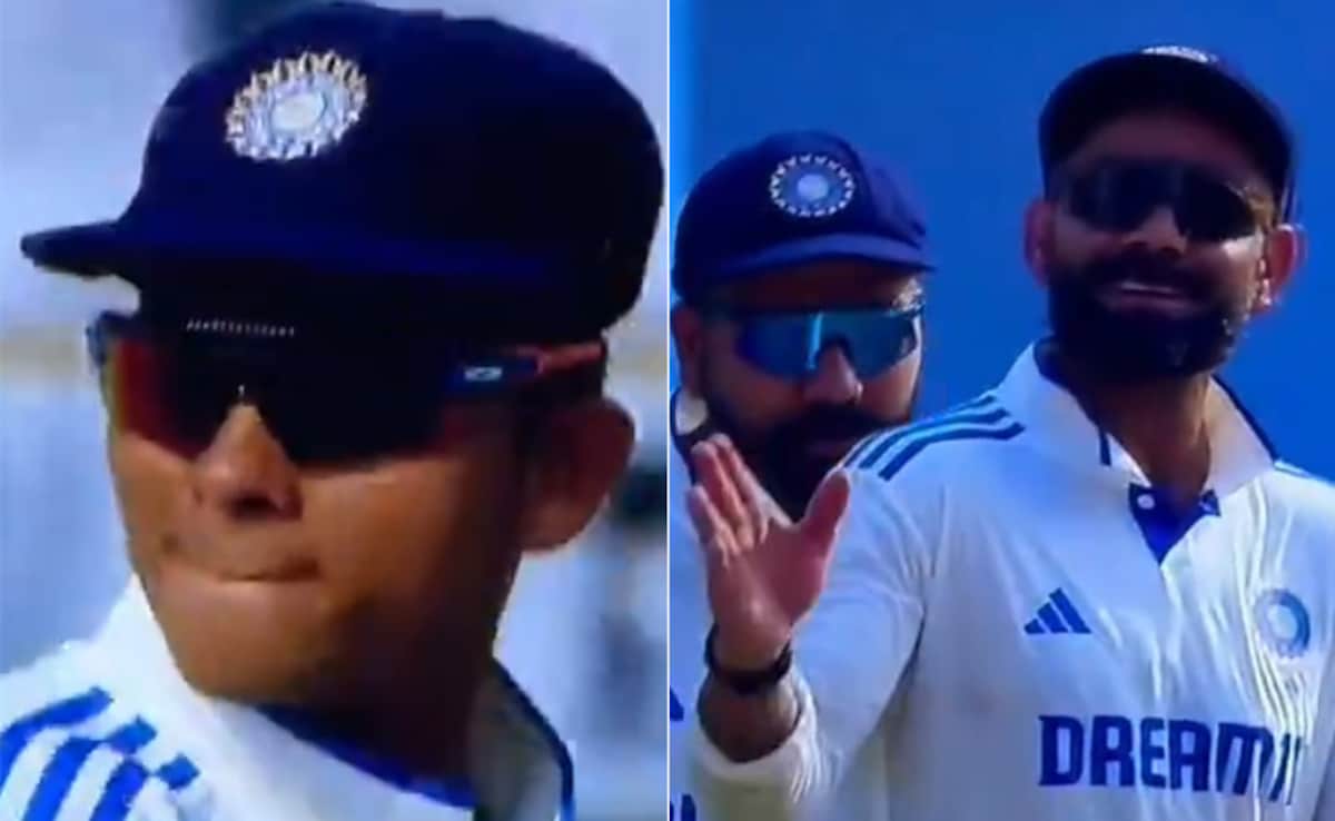 Yashasvi Jaiswal Nearly Hits Sarfaraz Khan With Ball, Virat Kohli And Rohit Sharma Do This. Watch