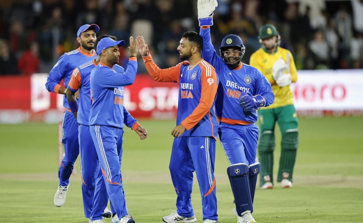 Chakaravarthy's 5-For In Vain As SA Beat India, Level Four-Match Series 1-1