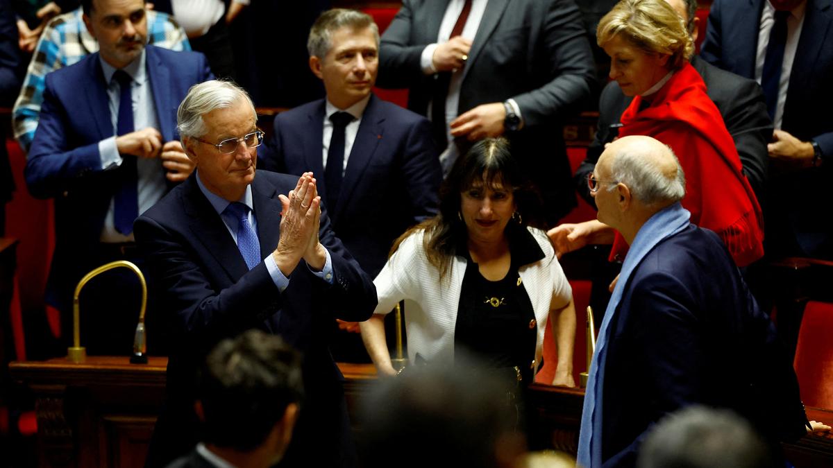 French lawmakers vote to oust Prime Minister in first successful no-confidence vote since 1962