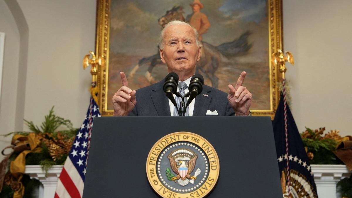 Biden says Assad’s fall in Syria is a ’fundamental act of justice,’ but ’a moment of risk’