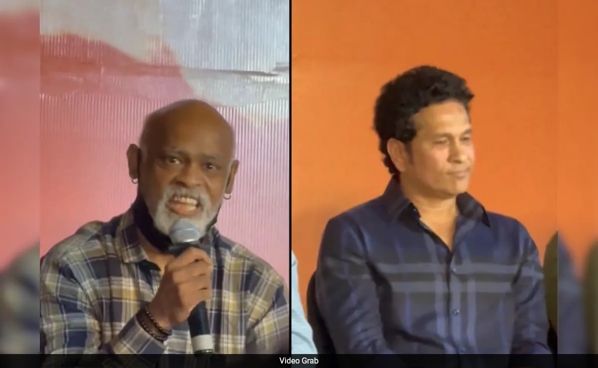 As Vinod Kambli Sings A Song, Sachin Tendulkar’s Reaction Can’t Be Missed. Video