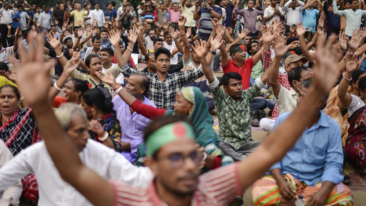 What does Bangladesh’s constitution state about religious freedom? 
