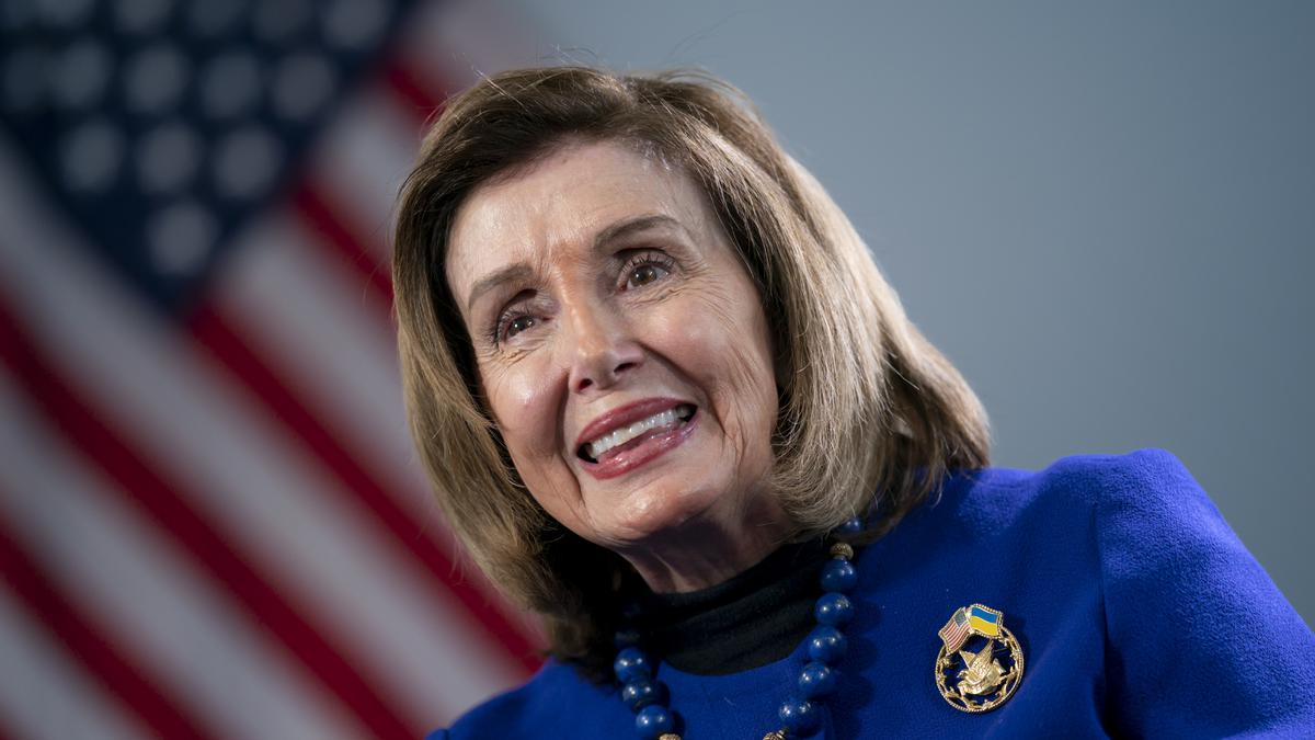 Nancy Pelosi hospitalised after she ’sustained an injury’ from a fall on official trip to Luxembourg