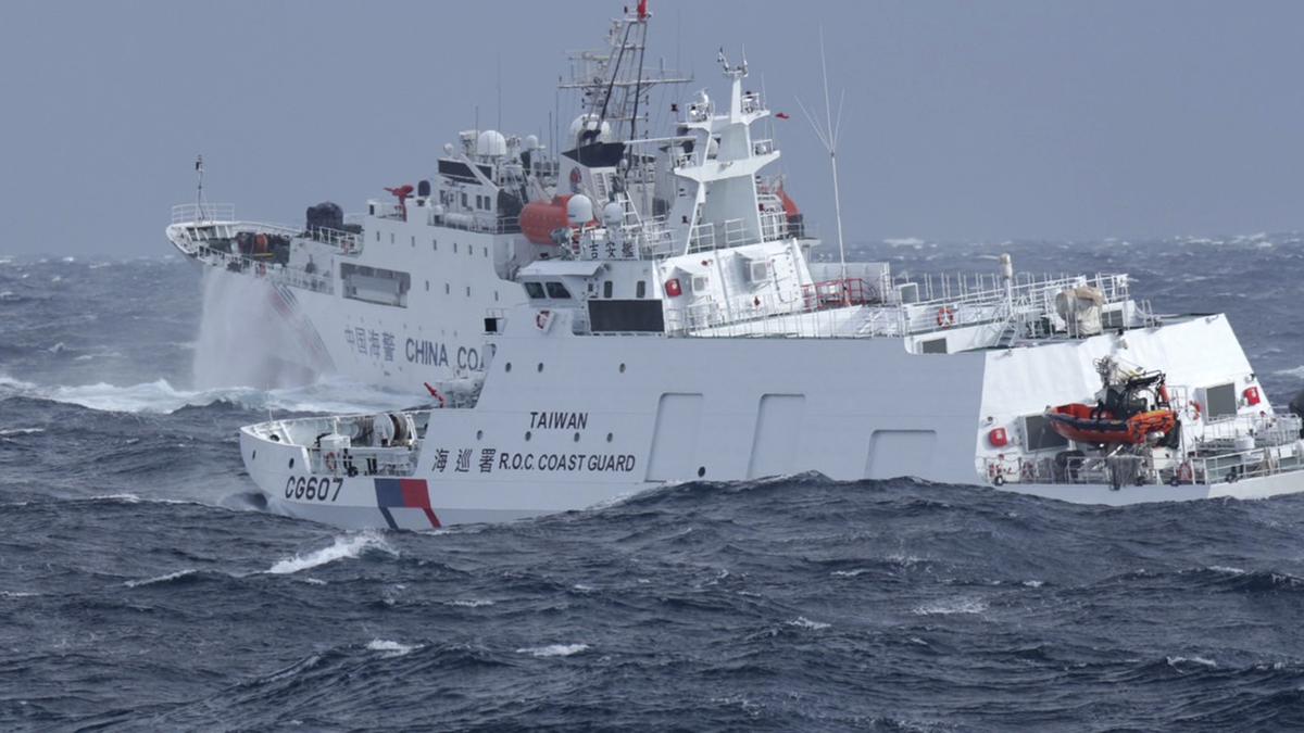Taiwan says Chinese ships have left, signalling drills over
