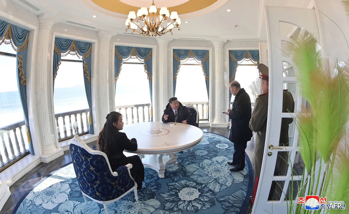 North Korea’s Kim Jong Un ‘Feasting His Eyes’ On New Resort Project