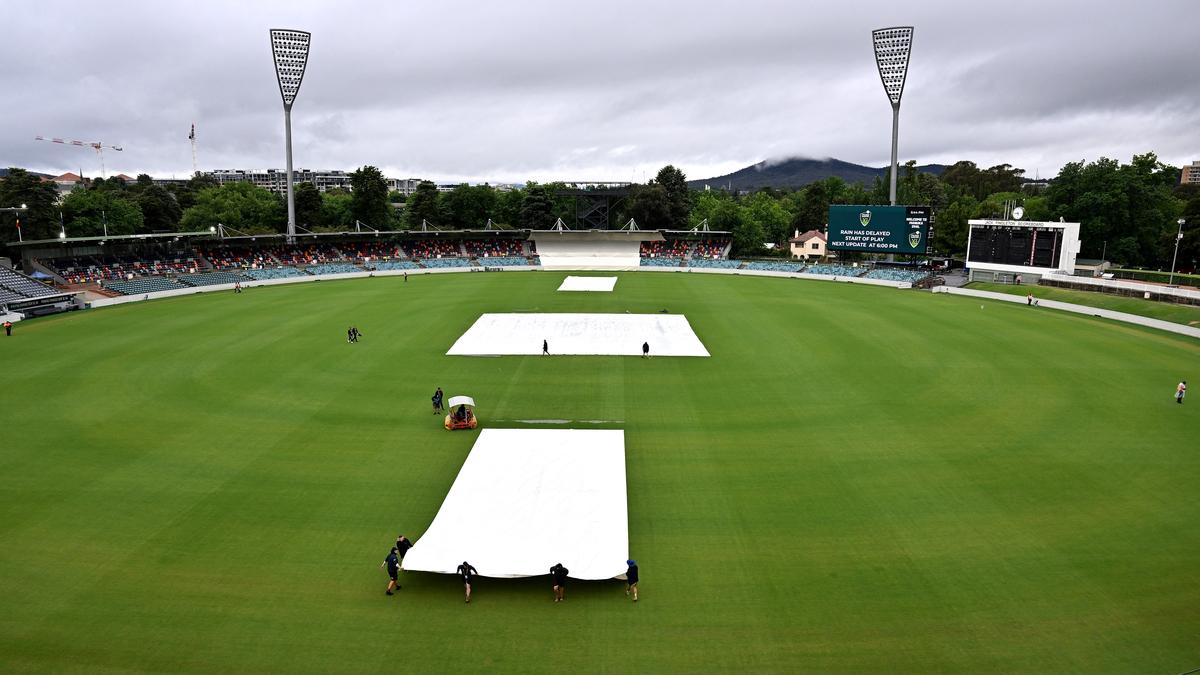 India vs Australia PM XI match in Canberra: first day play washed out on november 30, 2024