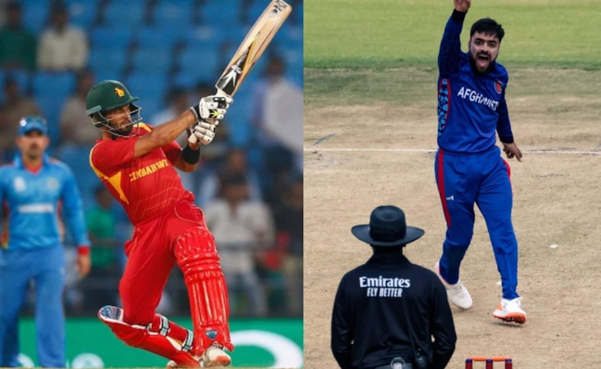 Zimbabwe vs Afghanistan Live Score Updates 1st T20I