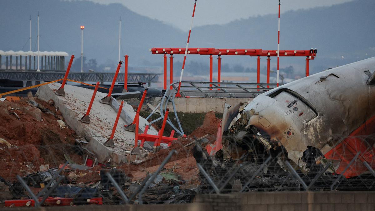 Jeju plane crash: South Korea to remove concrete embankment blamed for plane crash