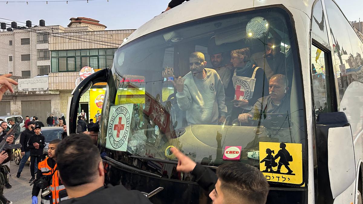 Hamas frees 8 more hostages; Israel releases Palestinian prisoners after delay