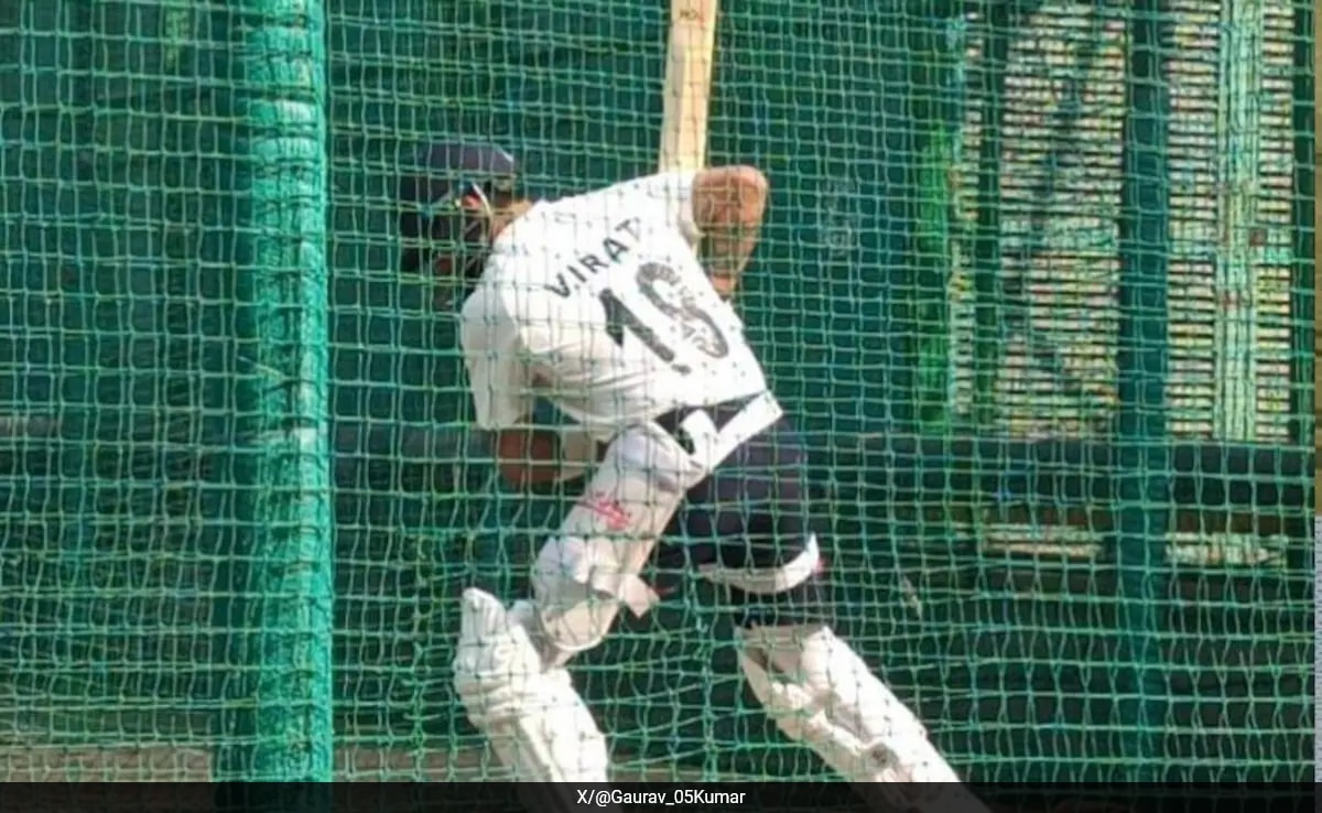 Virat Kohli Works On Backfoot Game, Produces Powerful Strokes In Nets. Watch