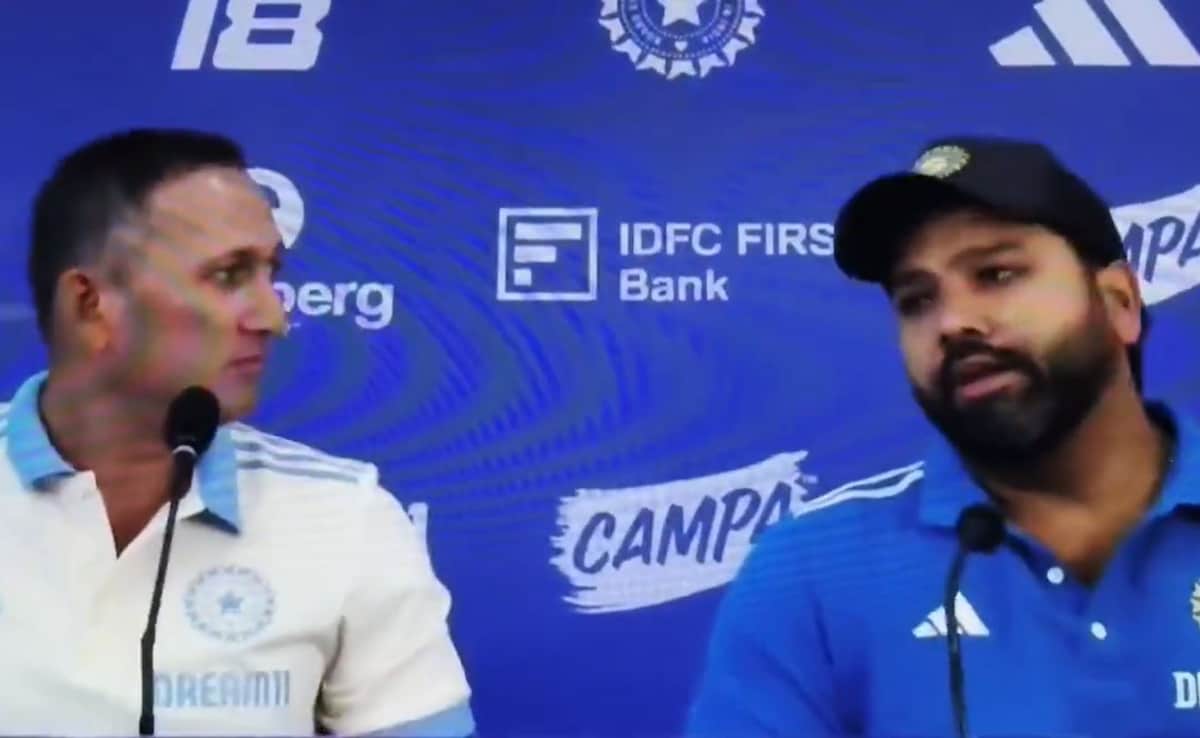 Rohit Sharma’s ‘Personal’ Chat With Ajit Agarkar Gets Caught On Mic – Watch
