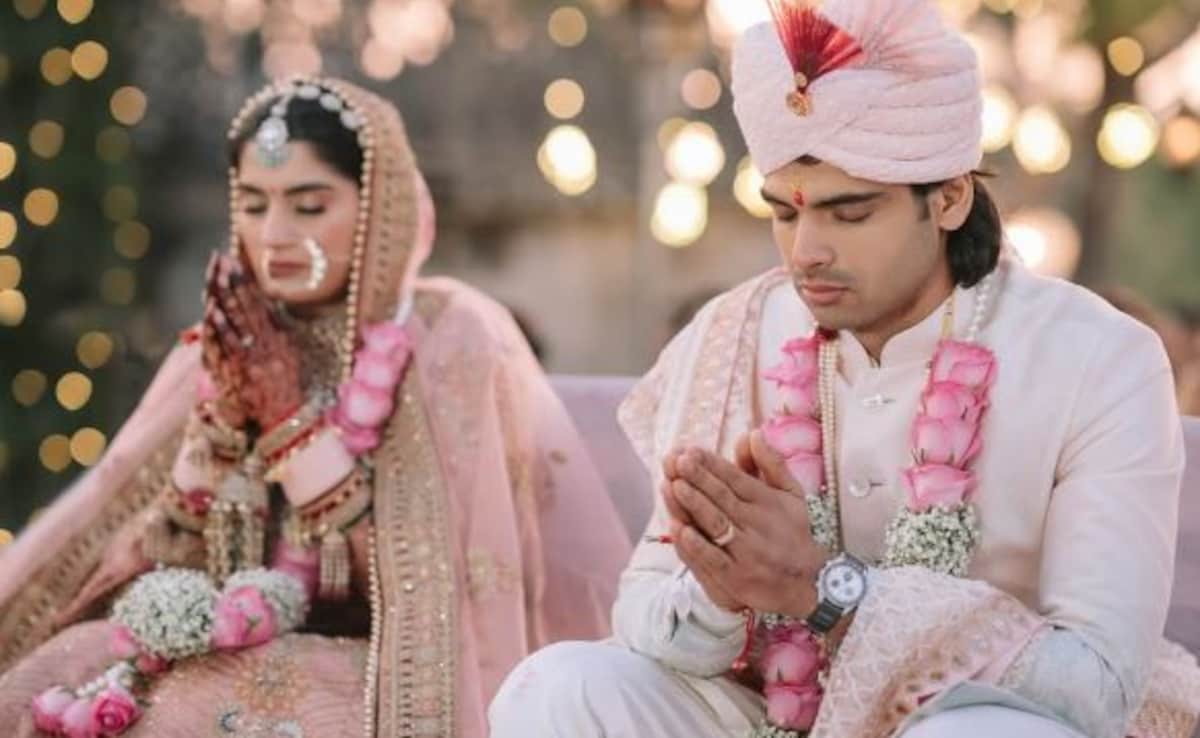 Double Olympic Medallist Neeraj Chopra Gets Married, Pictures From Private Ceremony Viral
