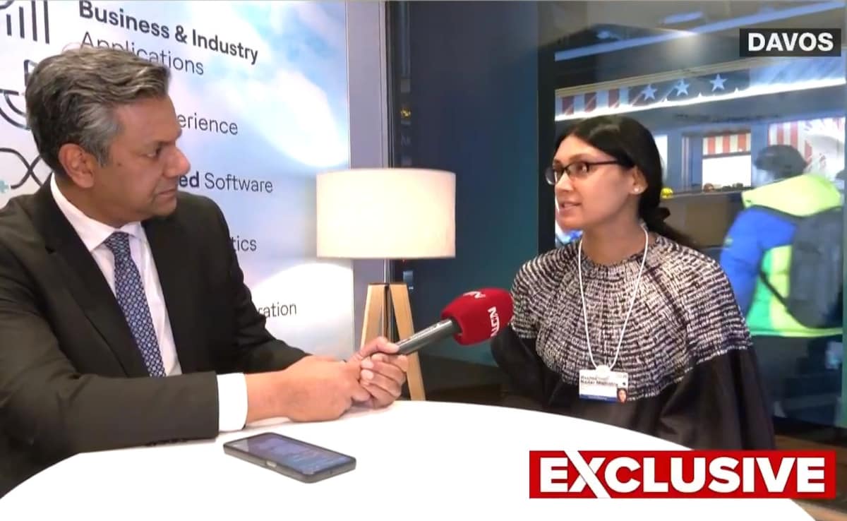 At Davos, HCL Tech Chief Makes Prediction On AI