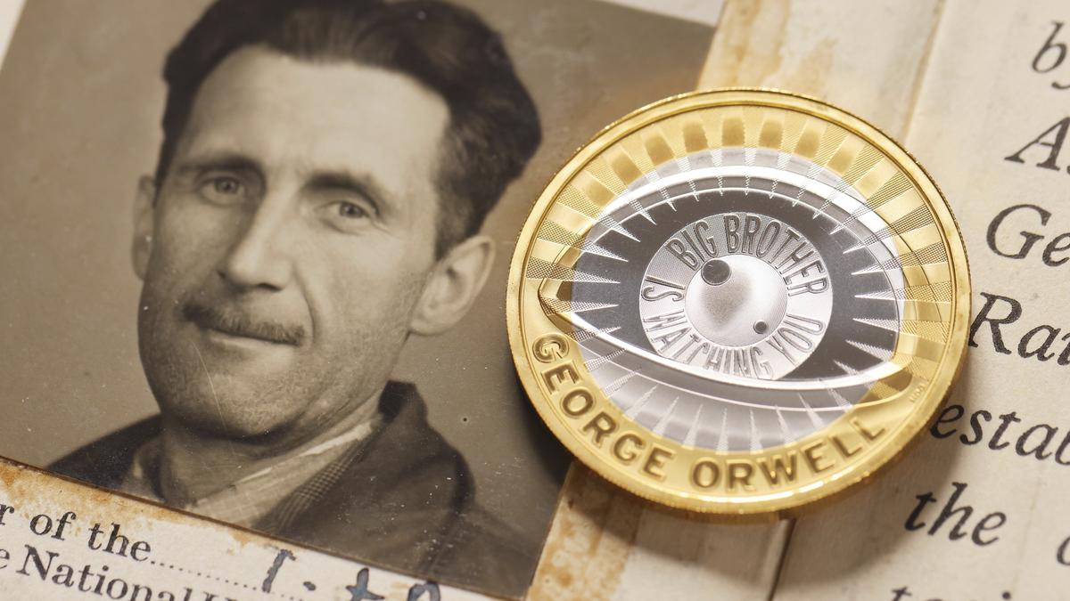 ‘Big Brother is watching you’: Collector’s coin marks George Orwell’s death 75 years ago