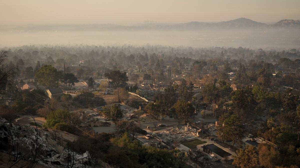 Los Angeles Fires: Entire neighbourhoods burnt in the two major fires