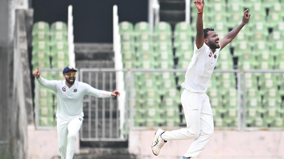 Nidheesh wrecks Madhya Pradesh – The Hindu