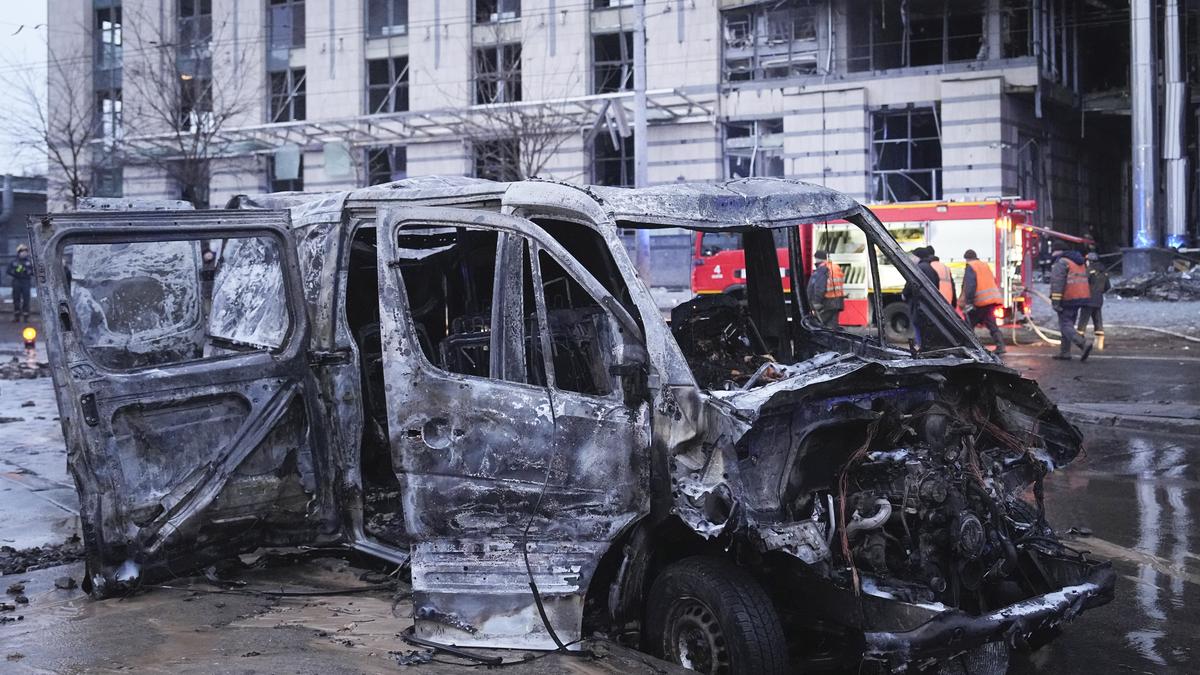 Four dead in night-time Russian attack on Kyiv