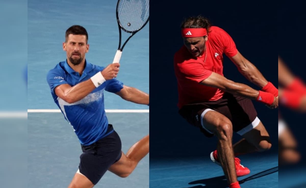 AO Semis Live: Djokovic Faces Zverev, Aims To Keep 25th Slam Hopes Alive