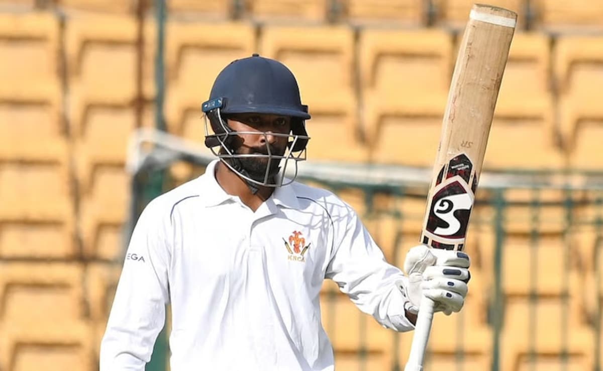 Ranji Trophy: Karnataka Dominates Punjab With Ravichandran Smaran’s Double Ton