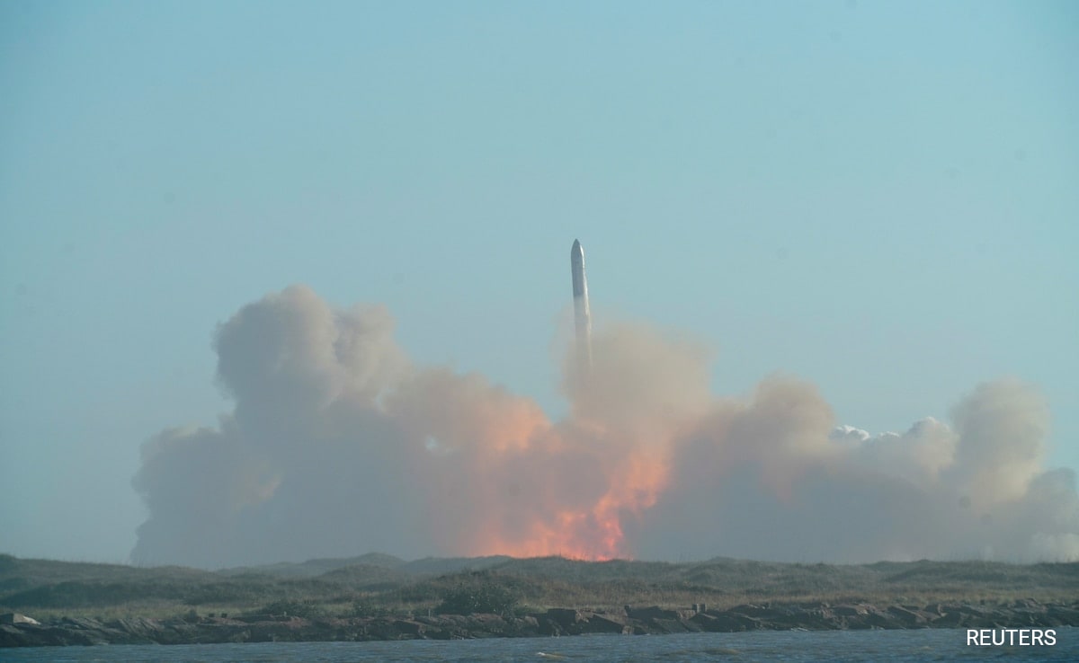 Elon Musk’s Starship Breaks Up In Space After Launch, Forces Flights To Divert