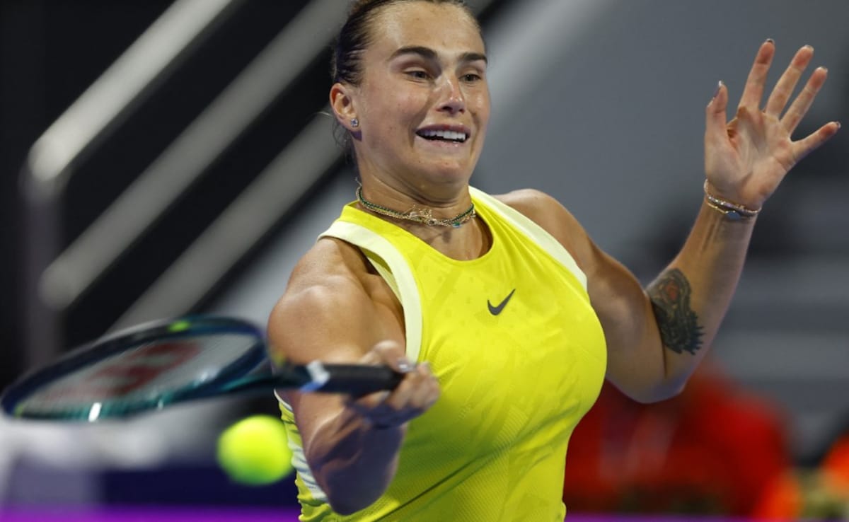 World Number One Aryna Sabalenka Dumped Out Of Qatar Open