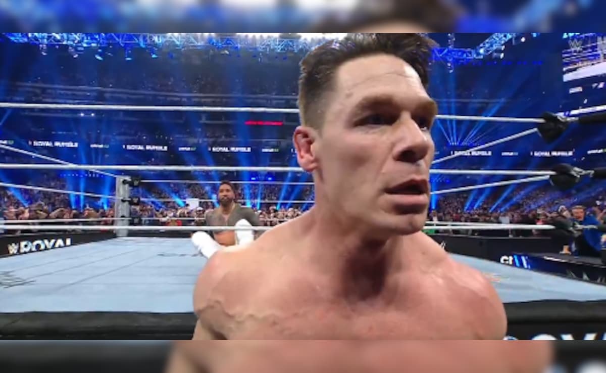 John Cena Stunned After Losing Last-Ever WWE Royal Rumble. Watch