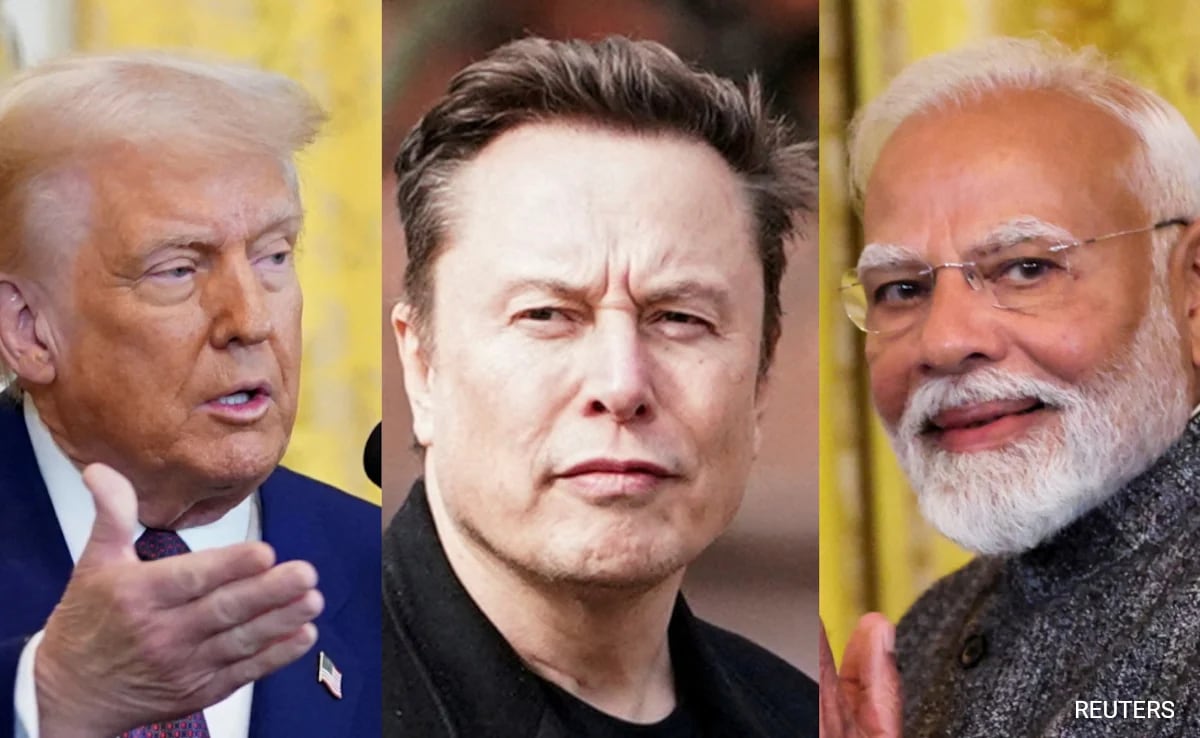 Donald Trump On Elon Musk’s Tesla Building Factory In India