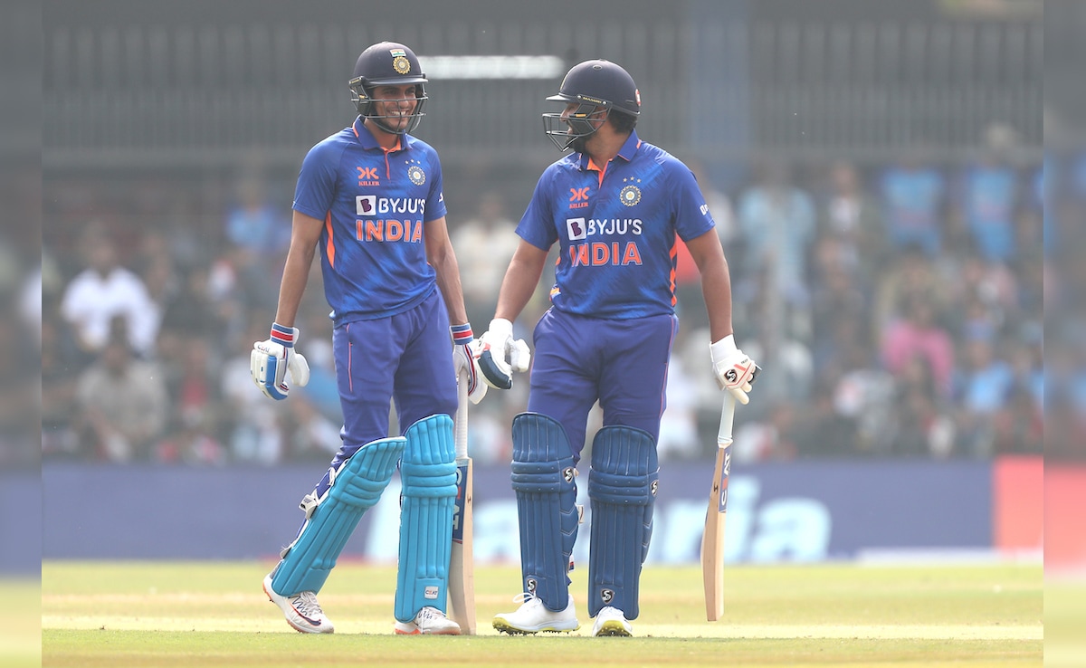 Shubman Gill Gains One Place To Move To 2nd, Rohit Sharma At 3rd In Latest ICC ODI Rankings