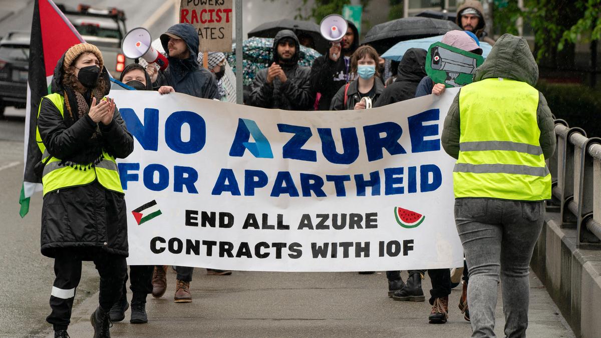 Two Microsoft workers fired after occupying president’s office to protest ties to Israel